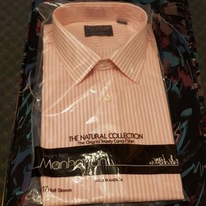 Designs from Manhattan Pink and White Shirt